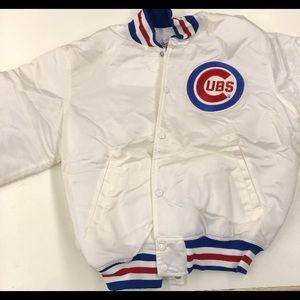 New Satin Starter Cubs Jacket